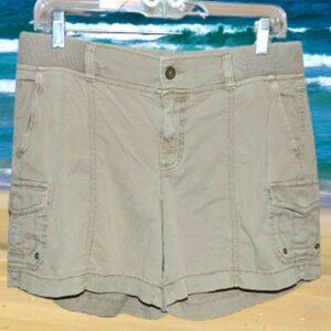 Women's Cargo Shorts Tan SONOMA Size 10